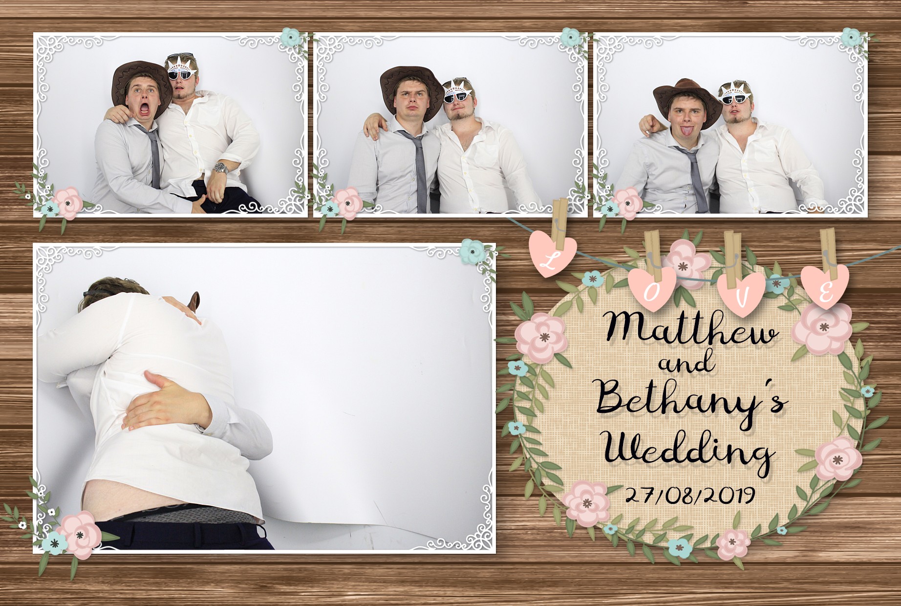 Matthew and Bethany’s Wedding | View more photos from the event at gallery.myphotoboothexperience.co.uk/u/MyPhotoBoothExperienceLtd/Matthew-and-Bethany’s-Wedding